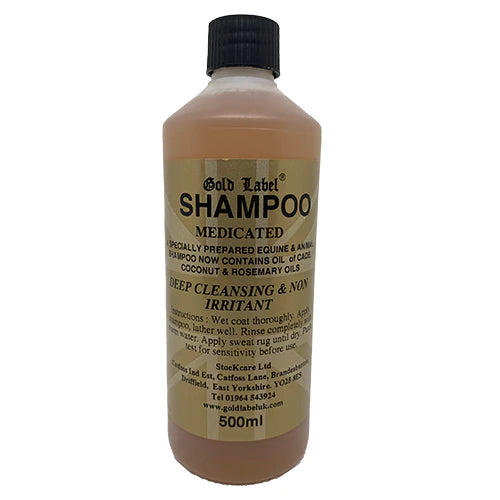 Gold Label Medicated Shampoo 500ml