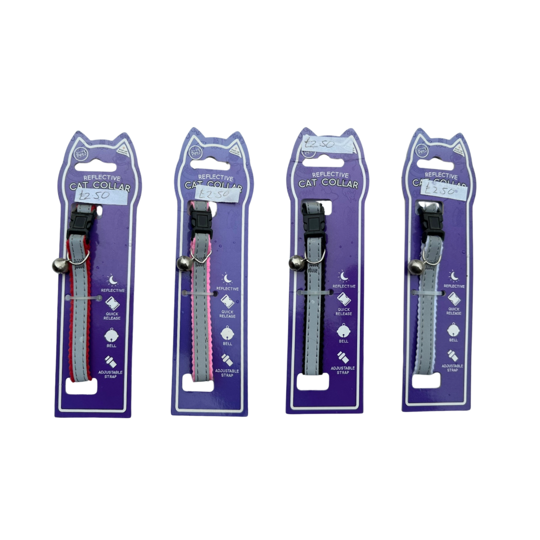 Reflective Cat Collar with Bell