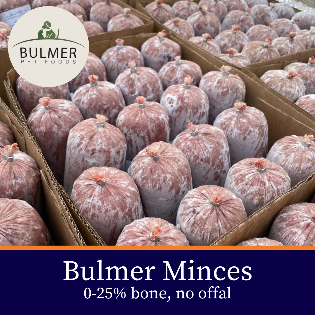 Bulmer Minces: 0-25% bone, no offal