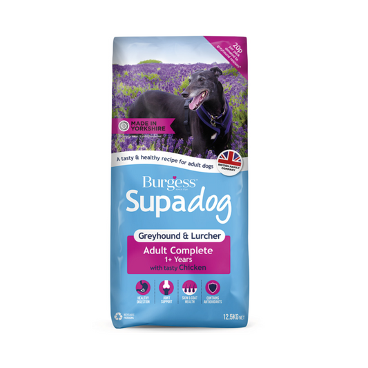 Burgess Supadog Greyhound & Lurcher 12.5kg