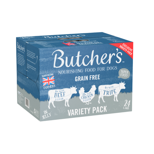Butcher's Grain Free Variety Pack x24 tins