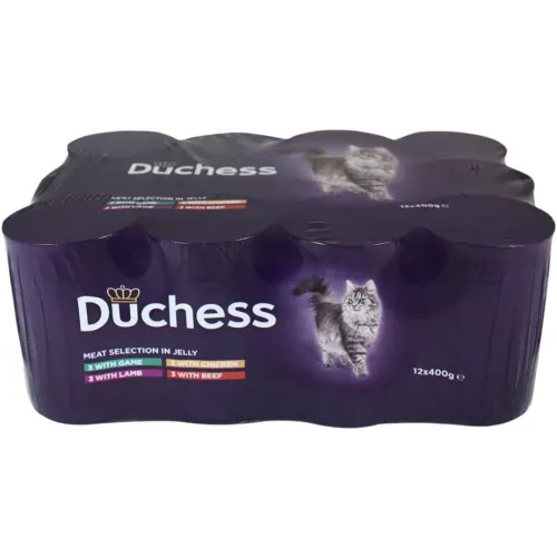 Duchess Wet Cat Food Tins Meat Variety 12 pack
