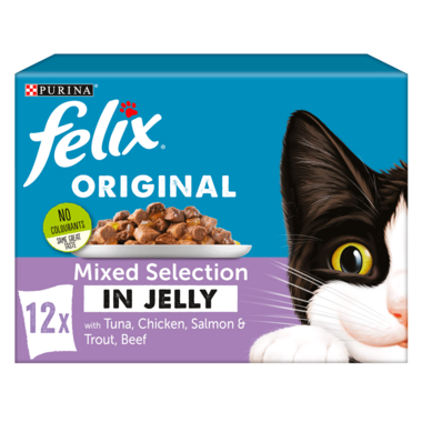 Felix Mixed Selection in Jelly 12 pack