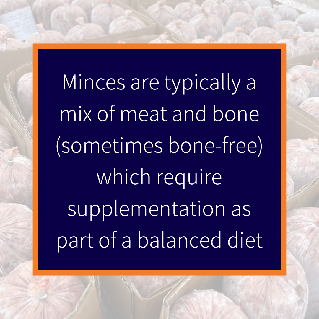 Bulmer Minces: 0-25% bone, no offal