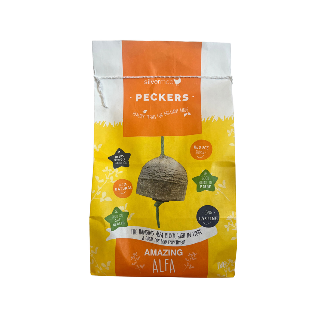 Silvermoor Peckers Amazing Alfa Hanging Block
