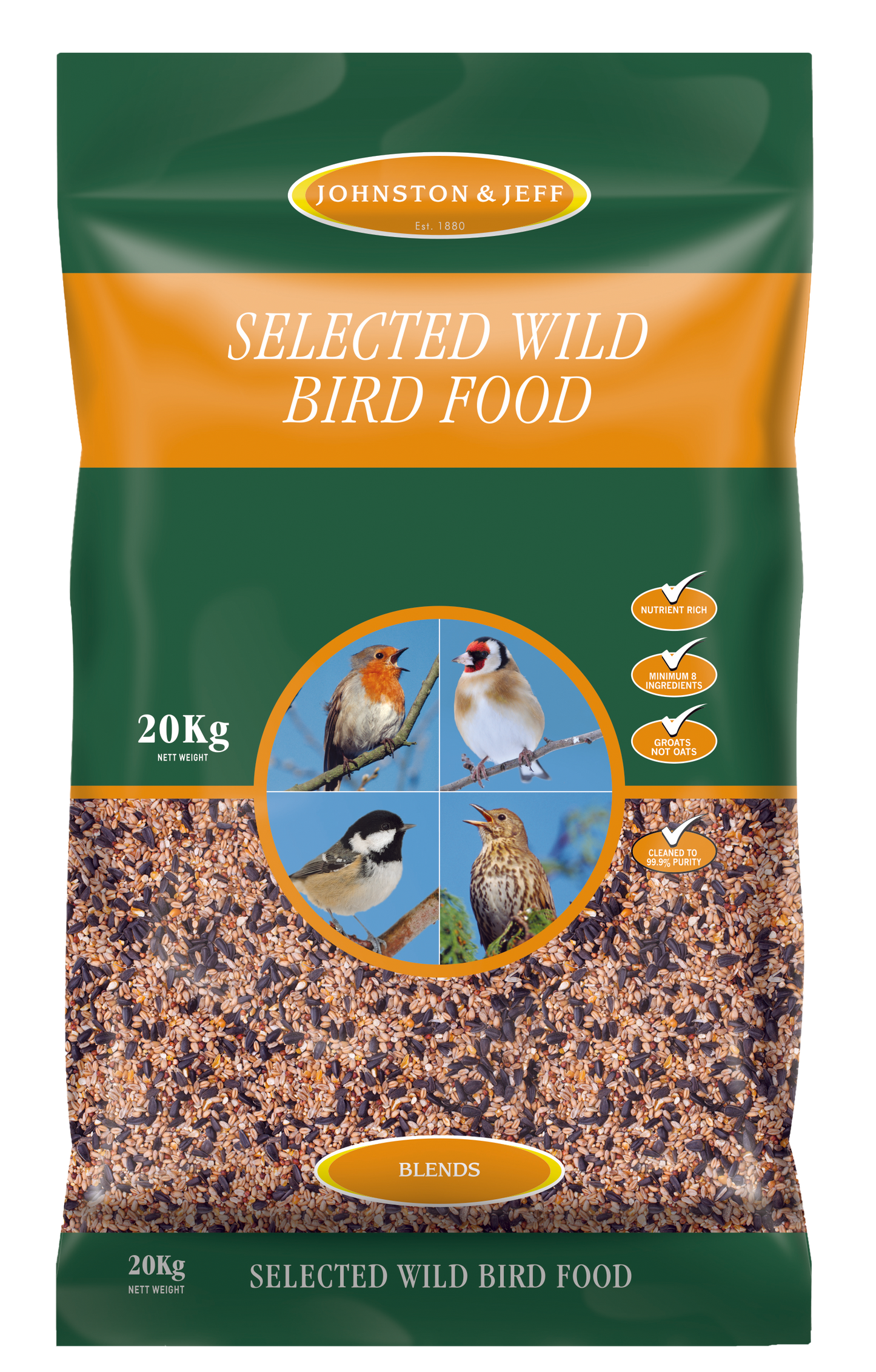 Johnston & Jeff Selected Wild Bird Food