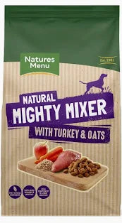 Mighty mixer Turkey & Oats