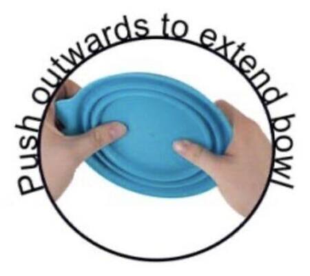 Smart Choice Collapsible Pet Bowl