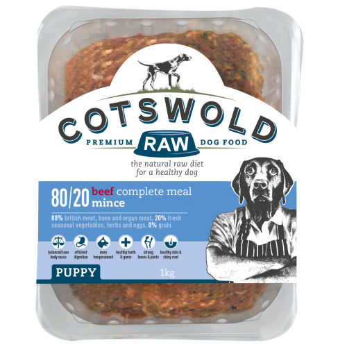 Cotswold Raw - Puppy Beef 1kg