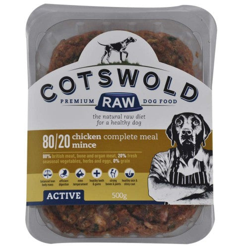 Cotswold Raw Active 80/20 - Chicken 500g