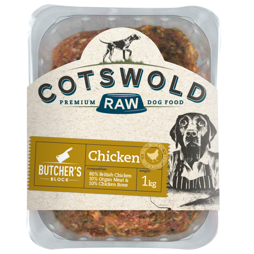 Cotswold Raw Butchers Block - Chicken 1kg