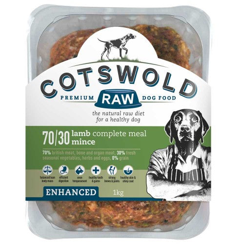 Cotswold Raw 70/30 Lamb 1kg