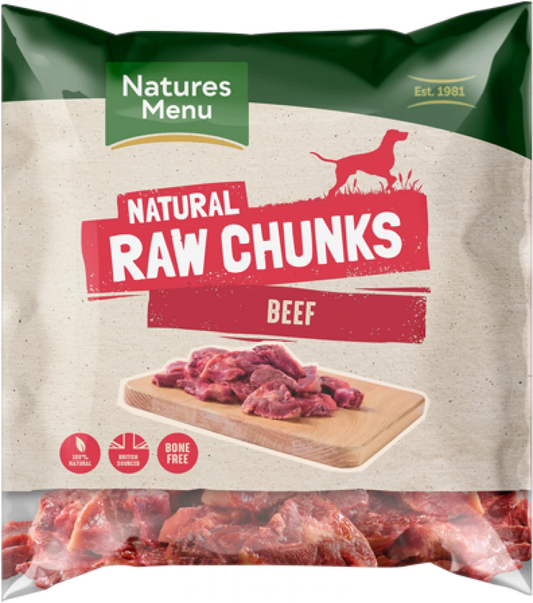 Natures Menu Beef Chunks