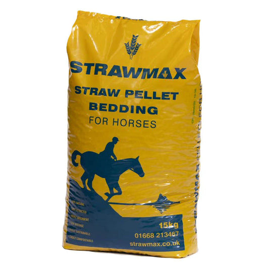 Strawmax Straw Pellet Bedding For Horses