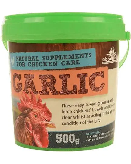 Global Herbs Garlic Supplement for Chickens