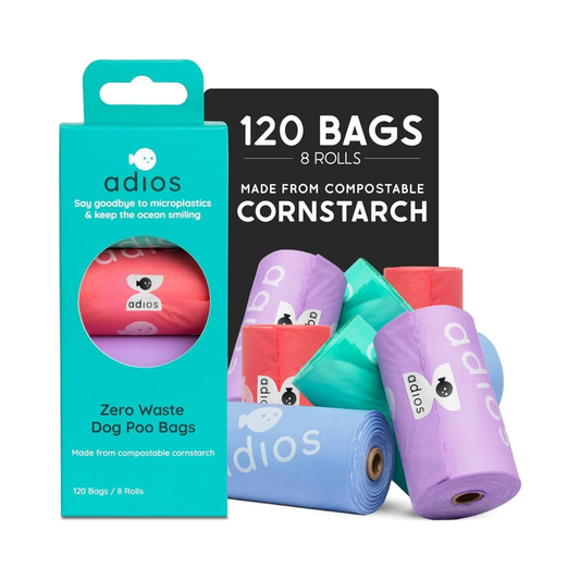 Adios Compostable Dog Poo Bags
