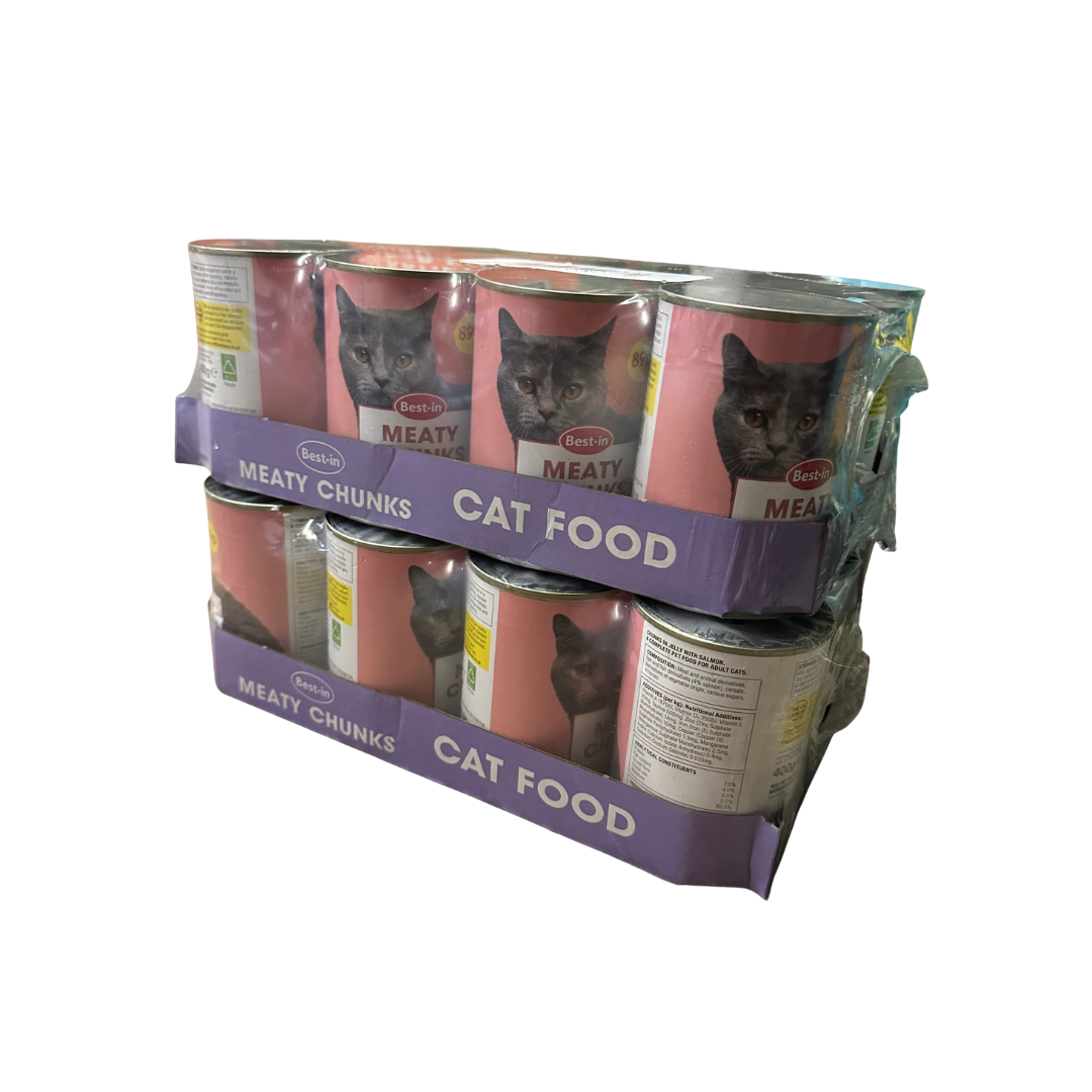 Meaty Chunks Cat Food Trays