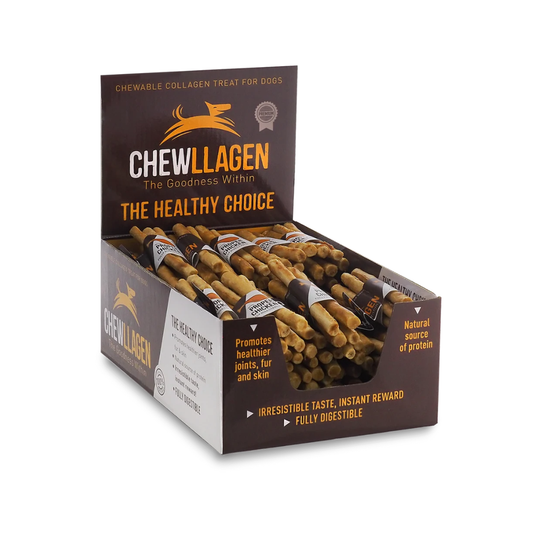 Chewllagen *Bulk Box* 5 Pack Mini Roll - Chicken or Beef