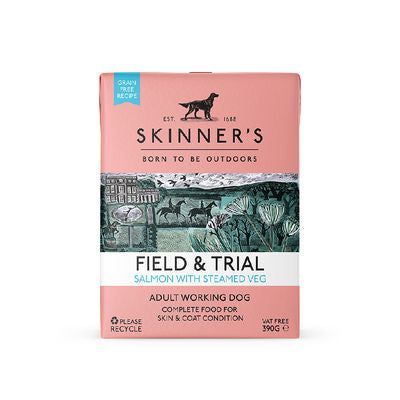 Skinners Field & Trial, Salmon With Steamed Veg, 18 Pack