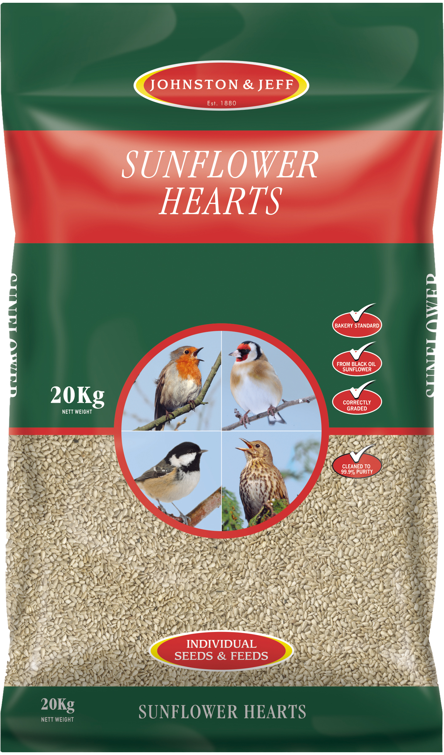 Johnston & Jeff Sunflower Hearts