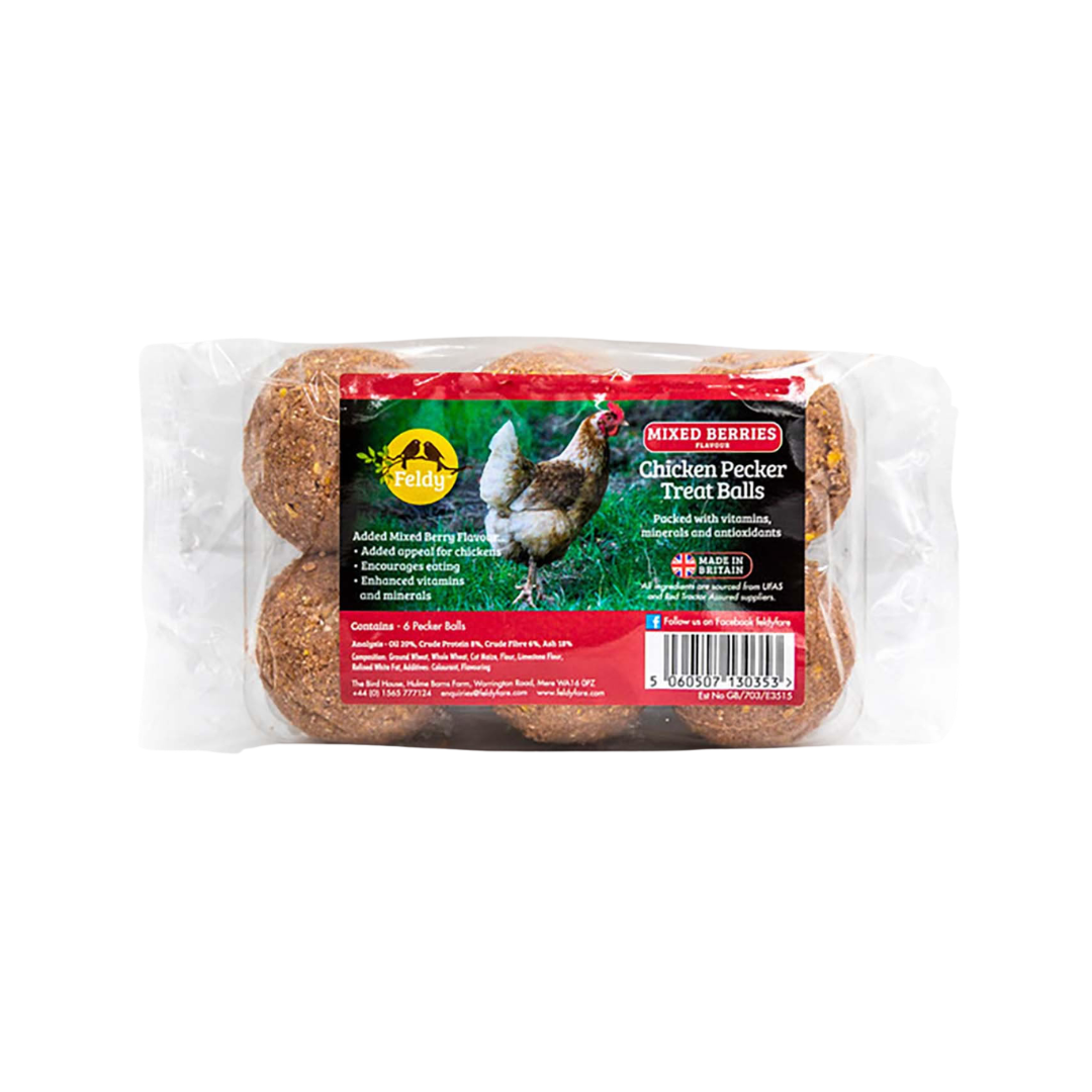 Feldy Chicken Pecker Treat Balls