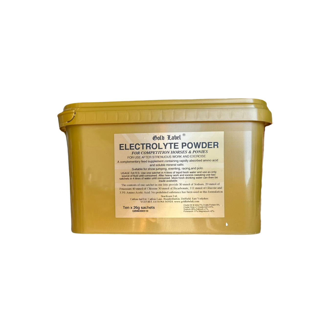 Gold Label Electrolyte Powder
