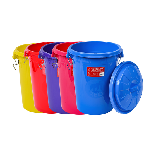 Gorilla Bin 50L with Clip Lid