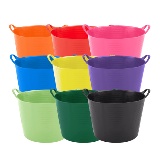 Gorilla Tub Small 14 Litres | Heavy Duty Flexible Plastic Utility Tub