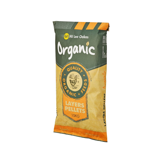HJ Lea Oakes Organic Layers Pellets 15kg