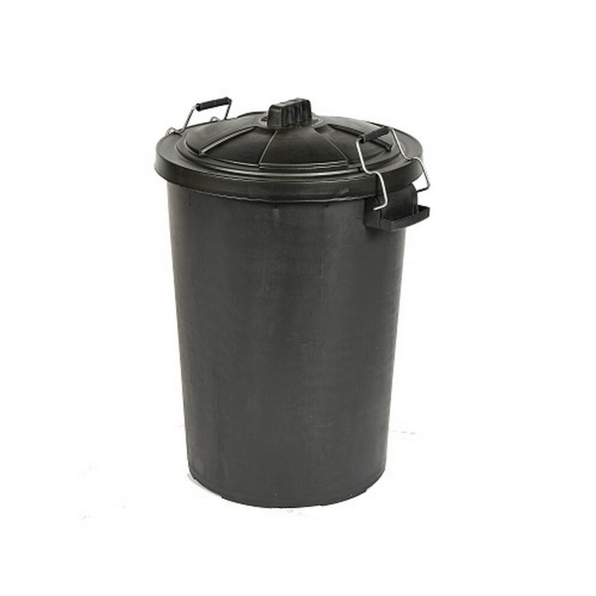 Heavy Duty Dustbin & Lid with Metal Clip 85L