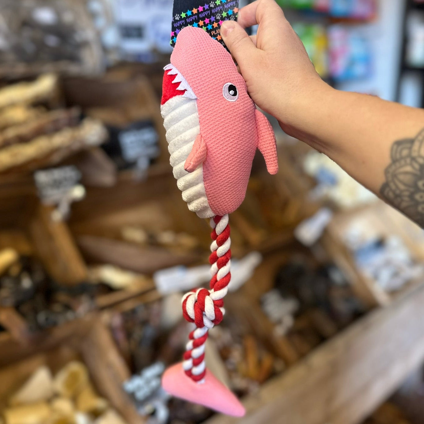 Hem & Boo Shark Rope Toy