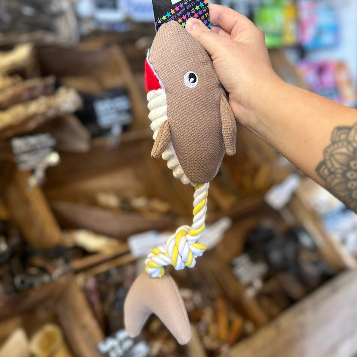 Hem & Boo Shark Rope Toy