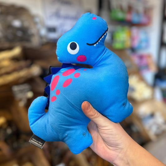 Hem & Boo Dinosaur Soft Dog Toy