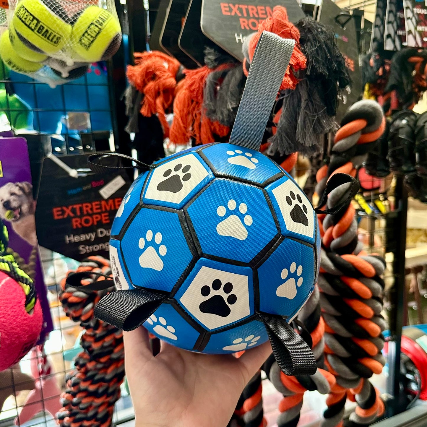 Floating Soccer Ball with Tabs