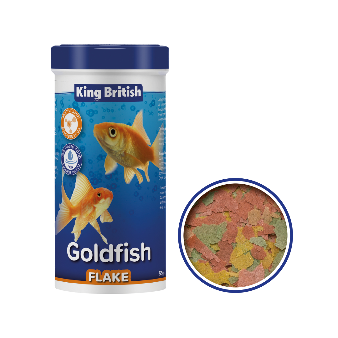 King British Goldfish Flakes