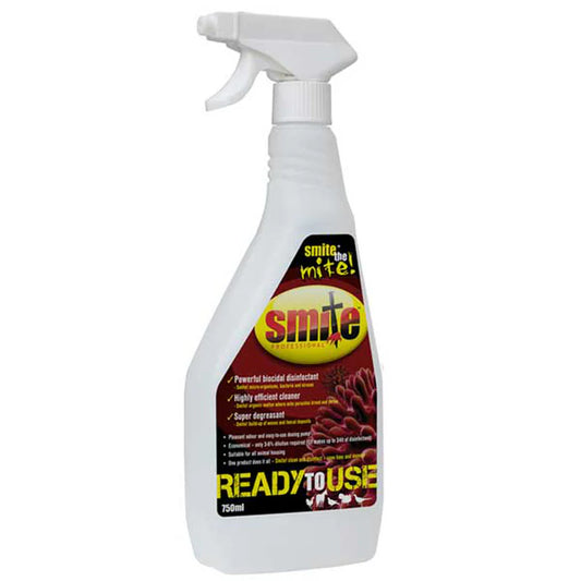 Ready to Use Smite Red Mite Spray - 750ml
