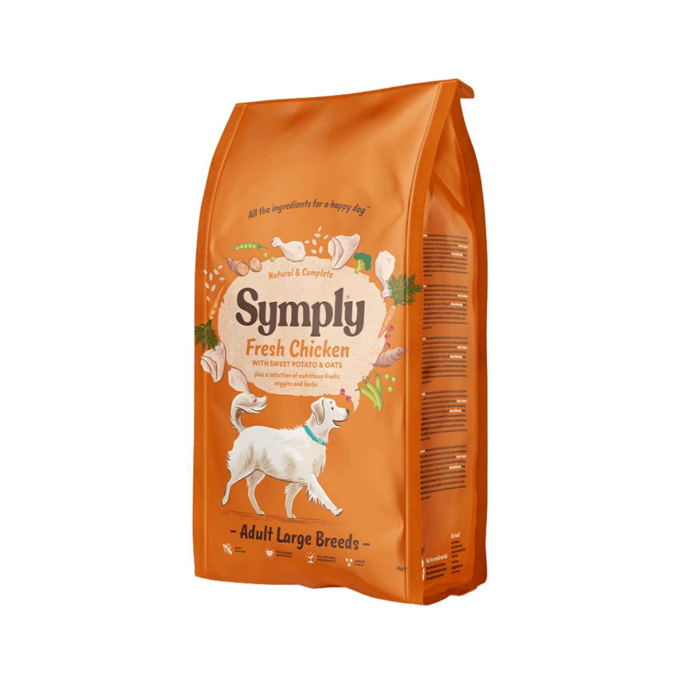 Symply Chicken - Large Breeds (2kg, 6kg, 12kg)