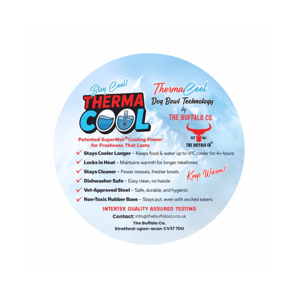 Therma Cool Pet Bowl
