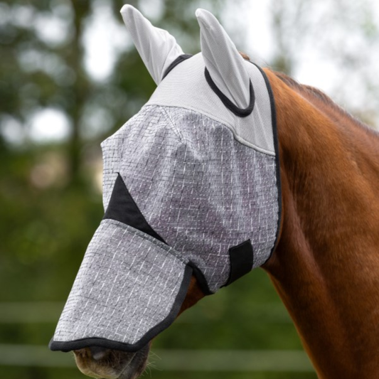 Covalliero UV Fly Mask with Nose