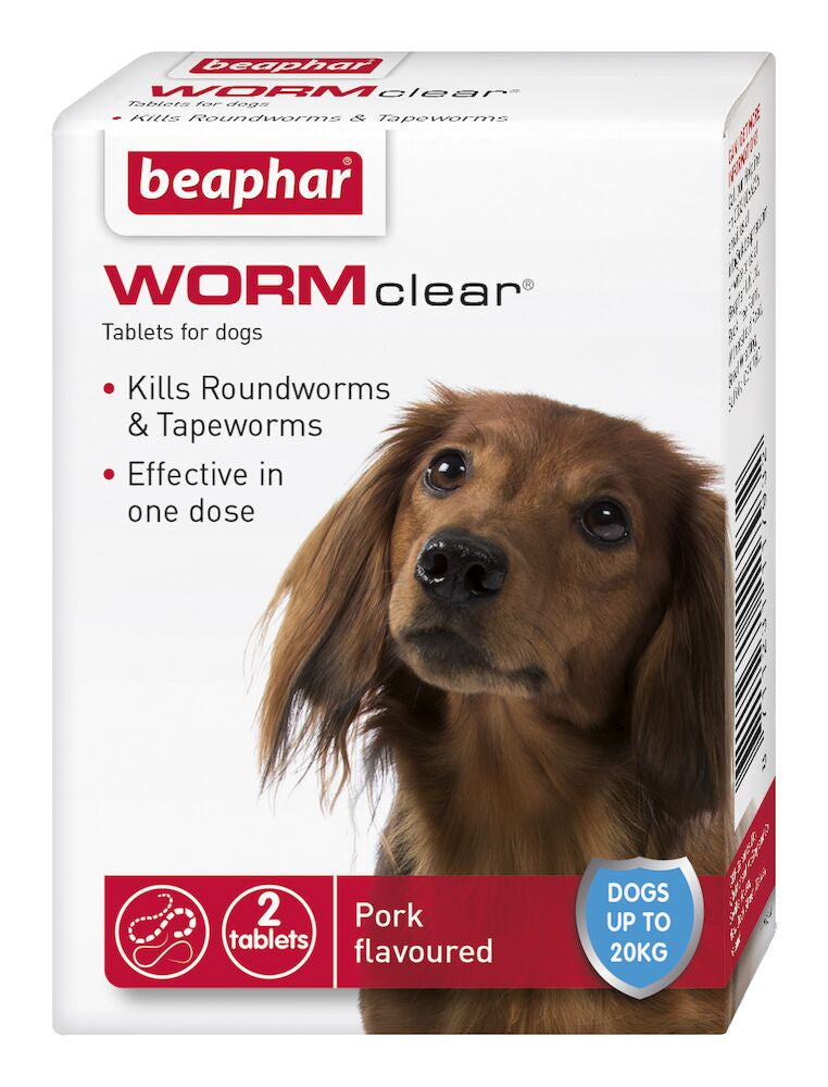 Beaphar WORMclear for Dogs upto 20kg