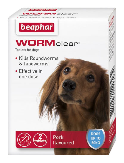 Beaphar WORMclear for Dogs upto 20kg