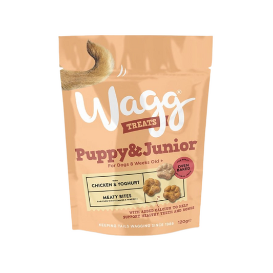 Wagg Dog Training Treats - Puppy & Junior (Chicken & Yoghurt)