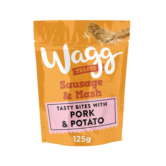 Wagg Dog Training Treats - Sausage & Mash (Pork & Potato)