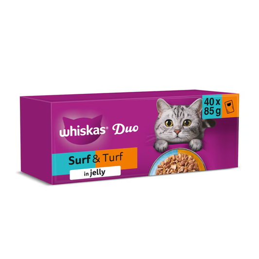 Whiskas Duo - Surf & Turf in Jelly
