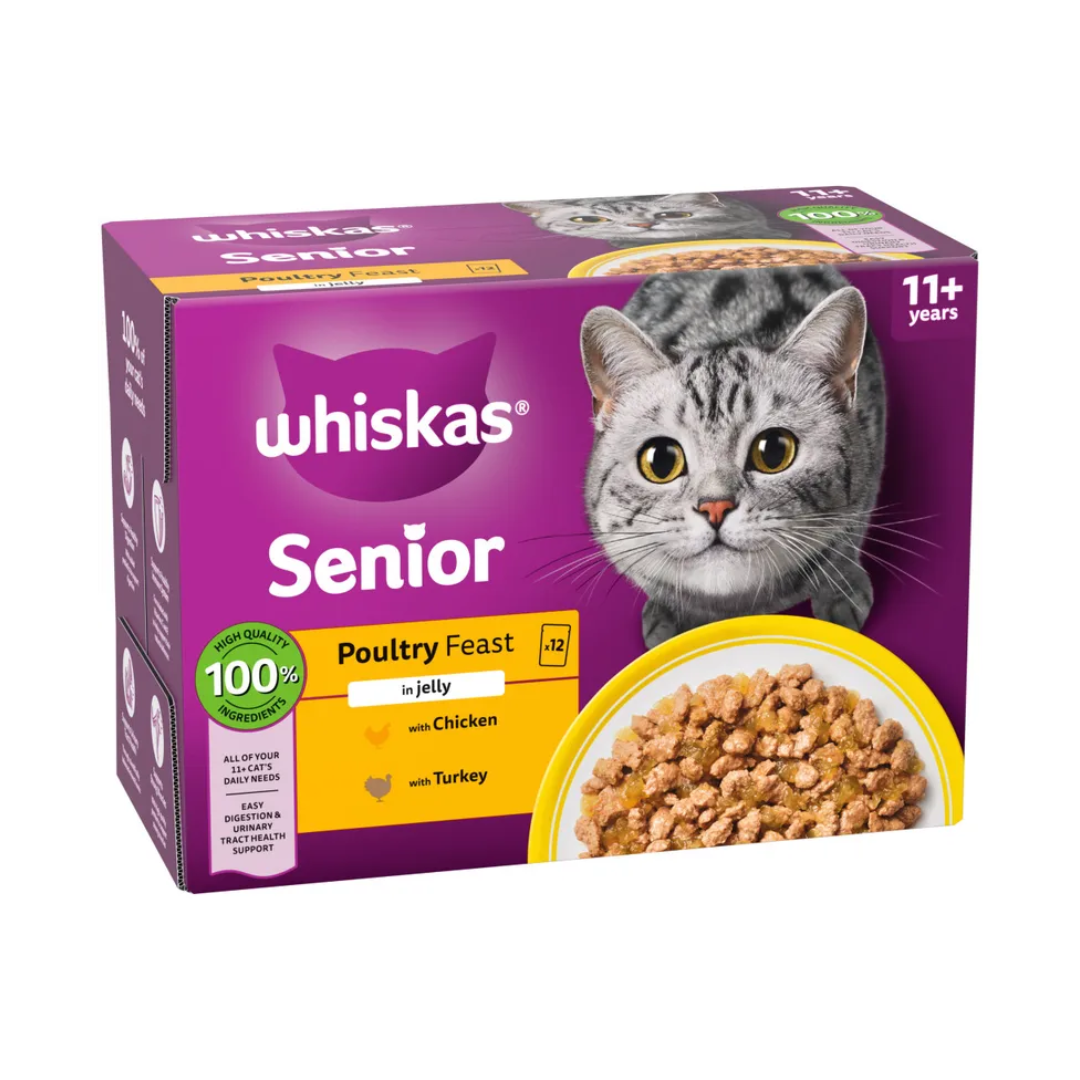 Whiskas Wet Pouches - Senior 11+