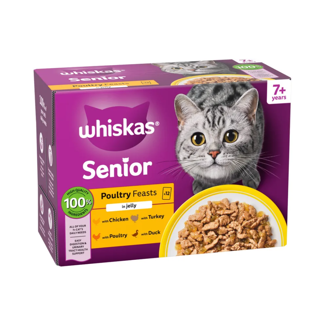 Whiskas Wet Pouches - Senior 7+
