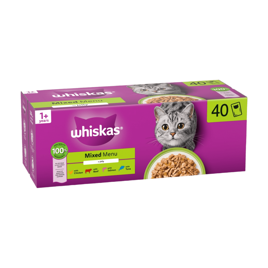 Whiskas Wet Pouches - Adult 1+