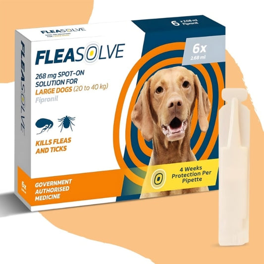 Fleasolve Large Dogs 20-40kg