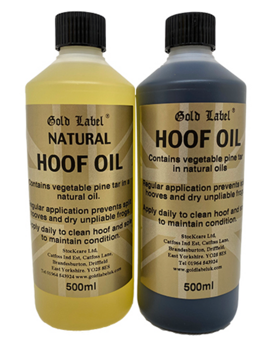 Gold Label Hoof Oil 500ml